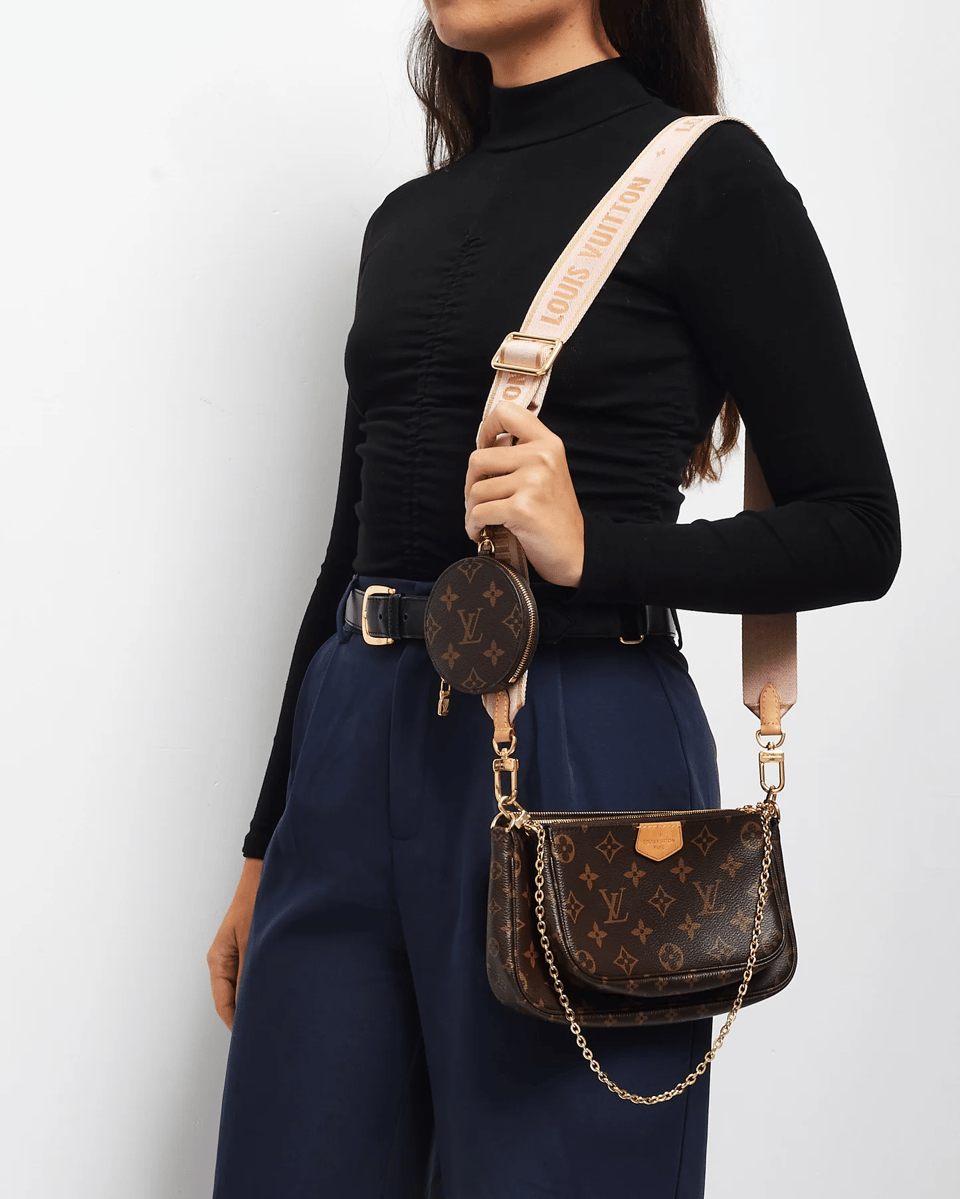 Louis Vuitton Multi Pochette Accessoires Pink 24Cm M44840 view 6