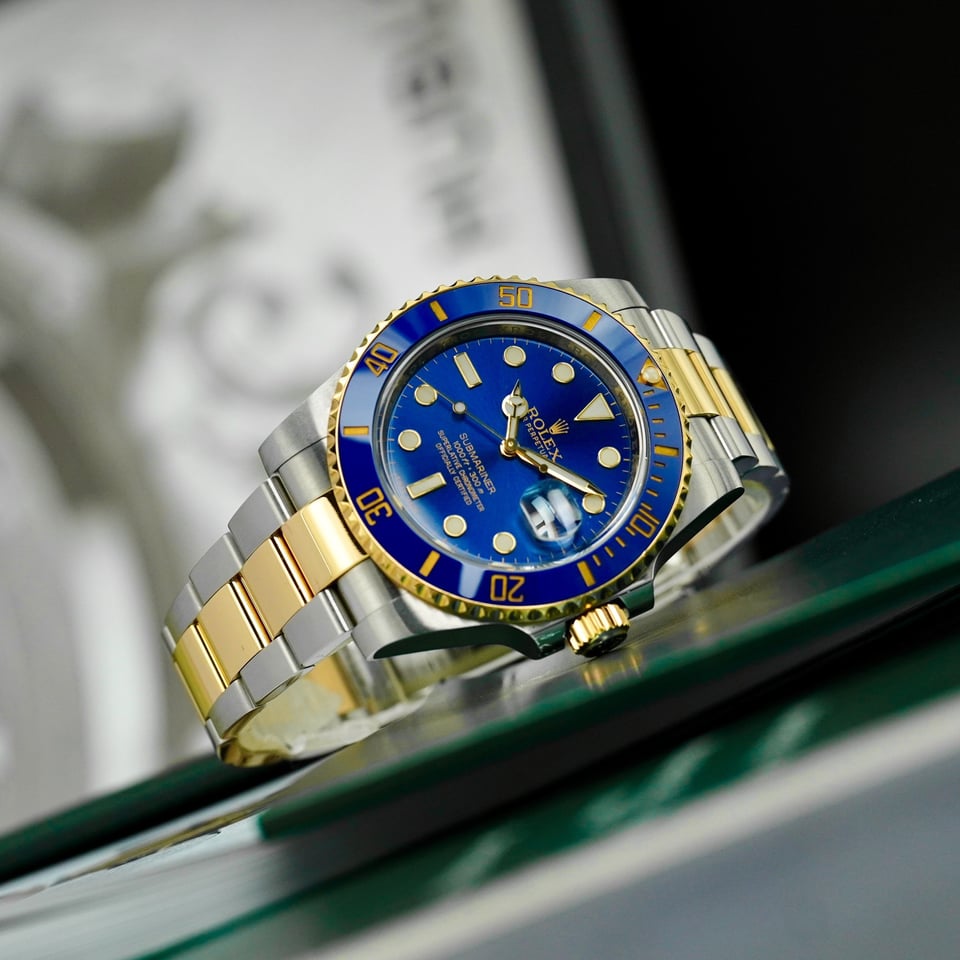 Rolex Submariner 41mm Blue Dial 126613LB Bluesy view 6