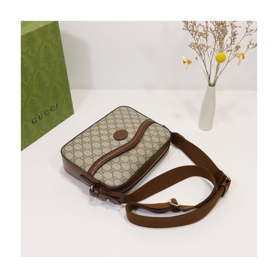 Gucci Messenger Bag With Interlocking G view 11