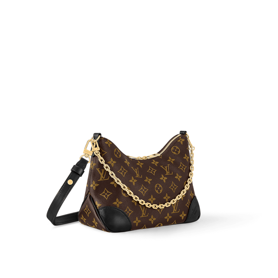 Louis Vuitton Lv Boulogne Monogram Canvas Black M45831 29cm/ 11.8in view 7