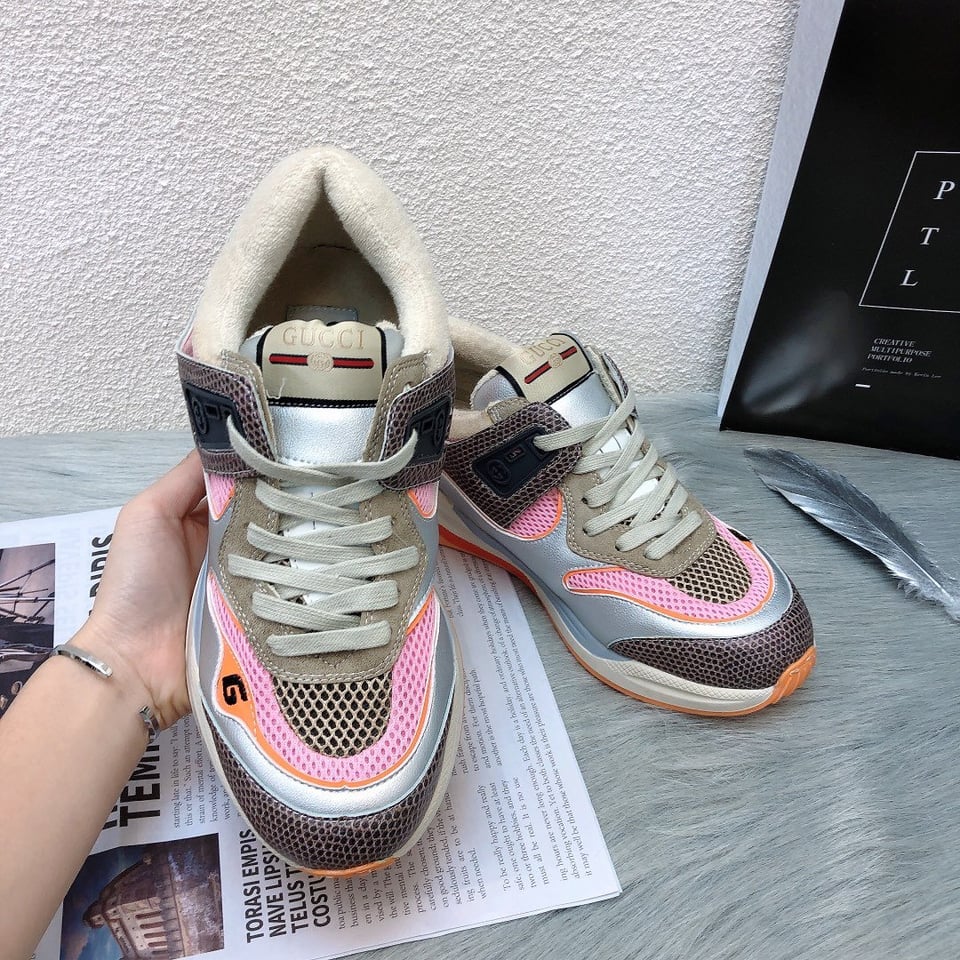 Gucci Wmns Ultrapace Grey Tejus Printerd 587242 Hqk30 8165 view 4