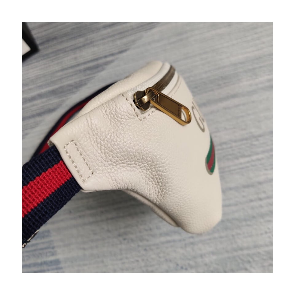 Gucci Print Small Belt Bag Waist Body White view 9