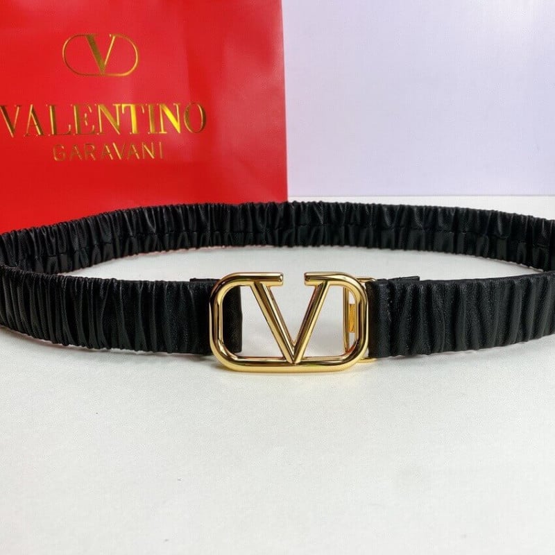Valentino Garavani Vlogo Elastic 3.0cm Belt view 7