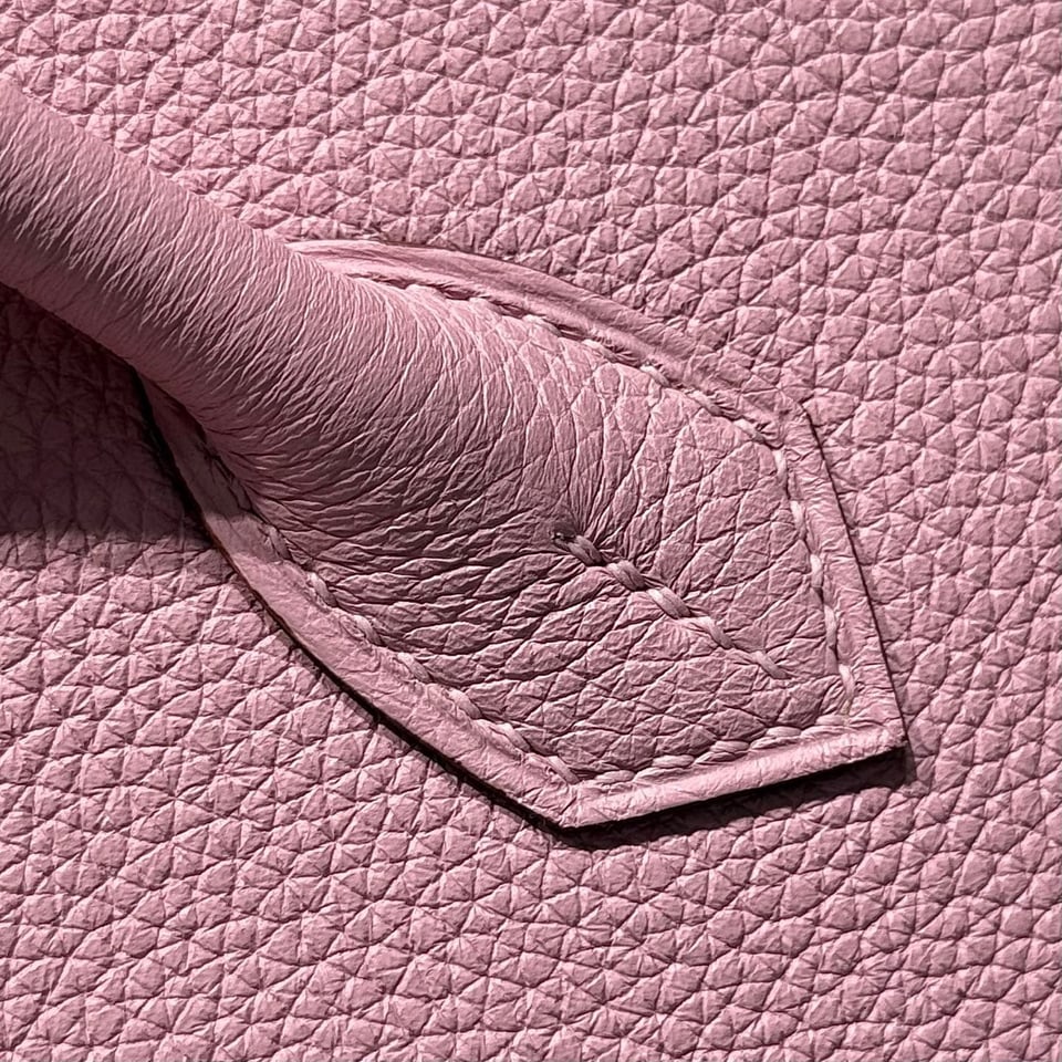 Hermes Birkin 25Cm Baby Pink Togo Leather Silver Hardware 237506 view 6