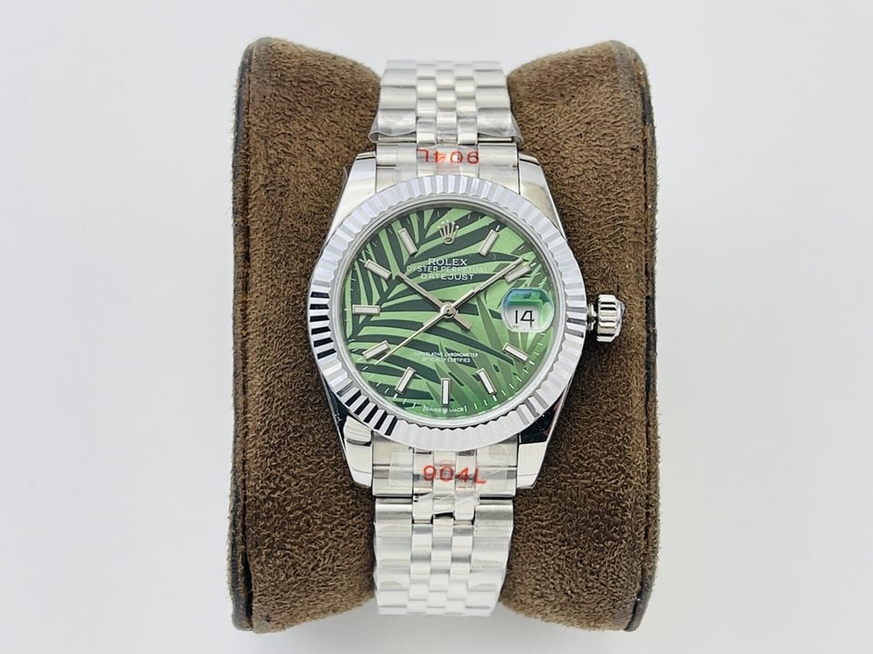 Rolex Datejust 36mm Palm Motif Dial 126234-0047 view 3