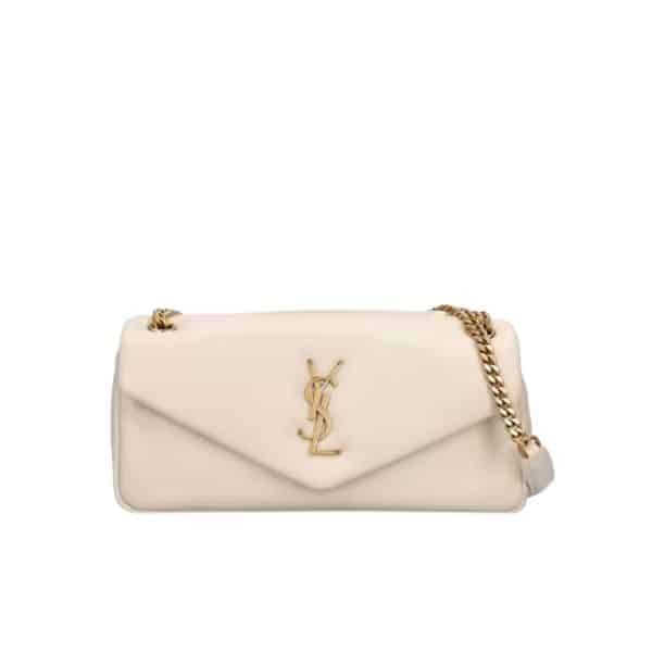 Saint Laurent Calypso In Plunged White 27Cm
