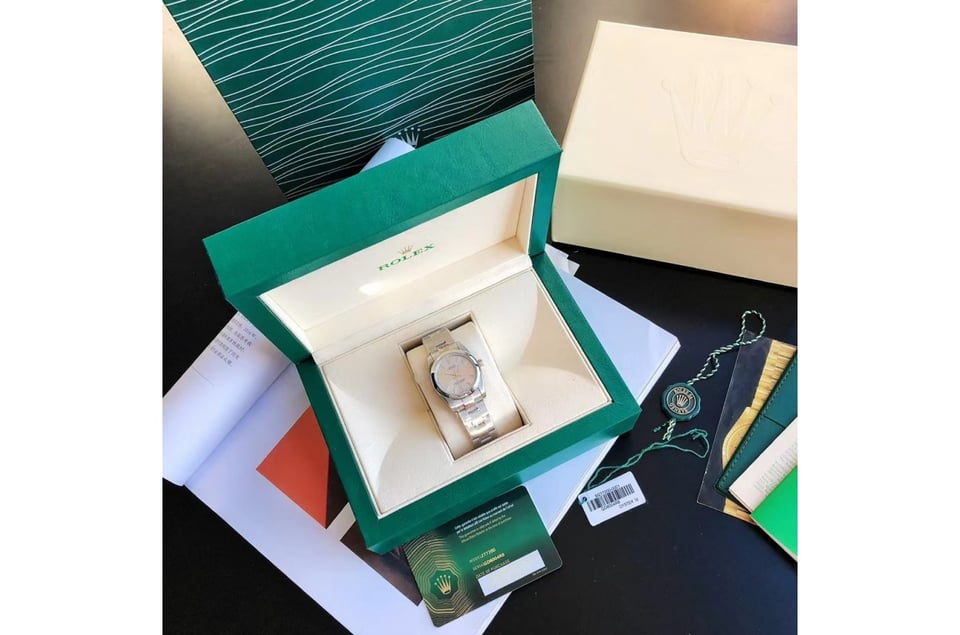 Rolex Oyster Perpetual 31/41mm SS/SS Sliver/Stk view 5