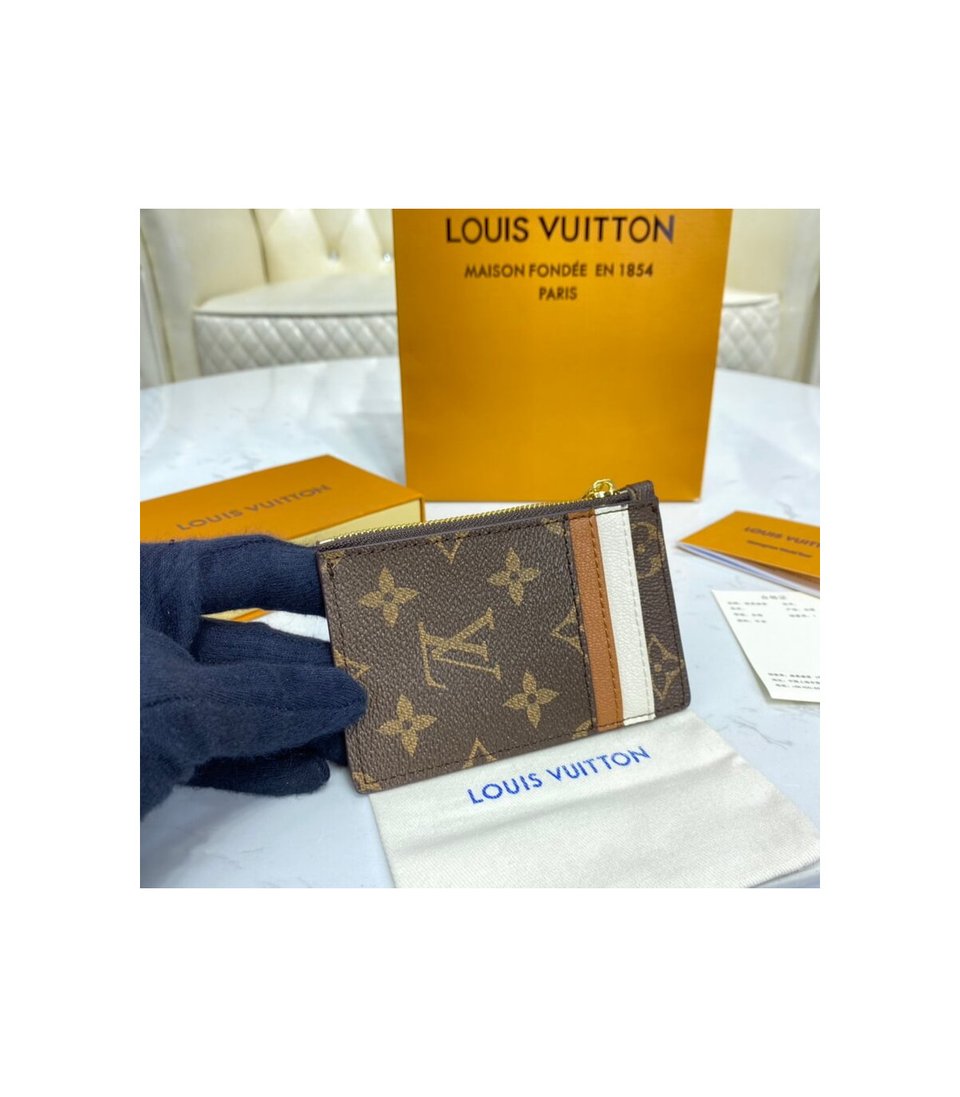 Louis Vuitton Cute Corgi Coin Pouch Brown view 3