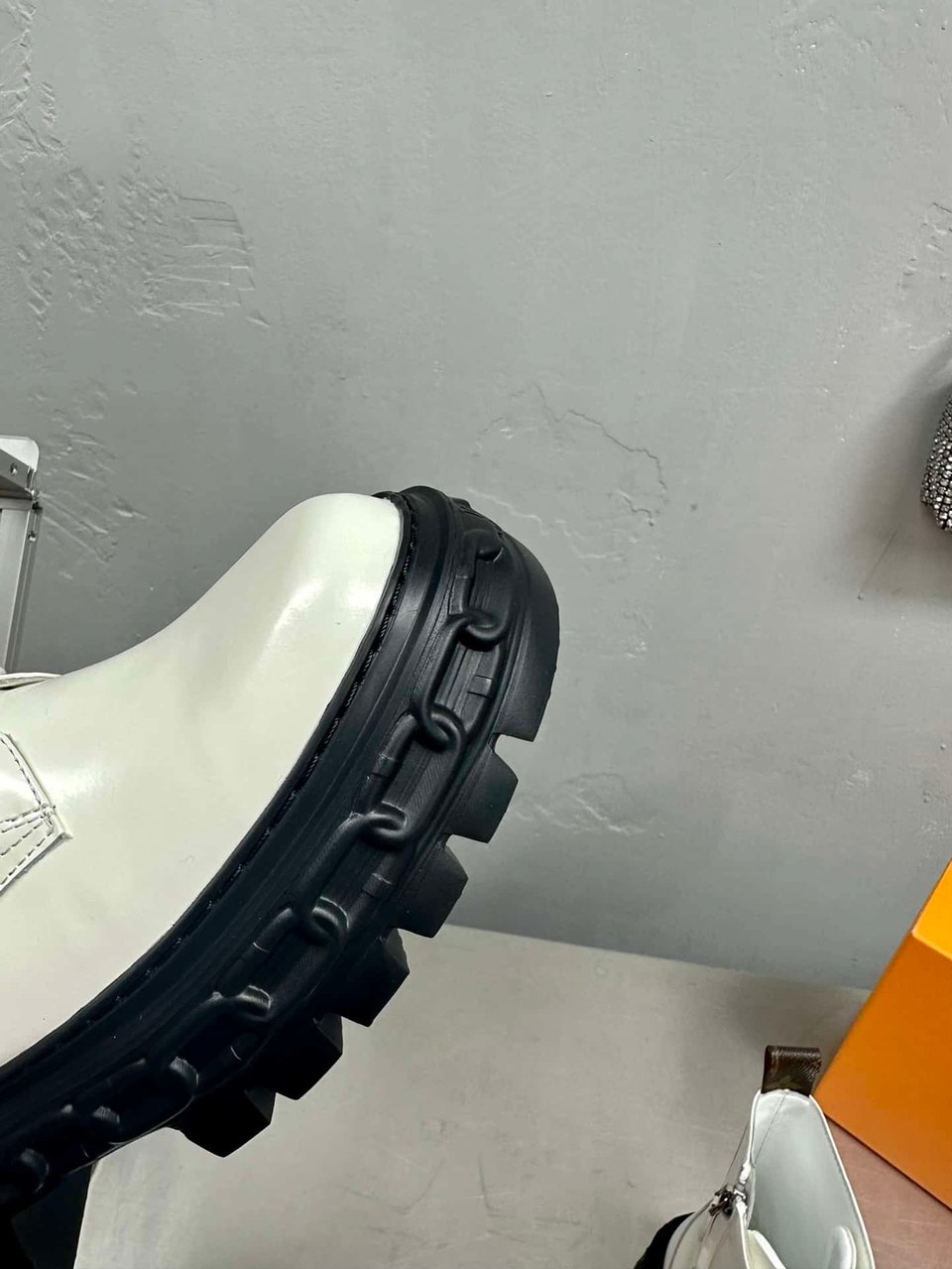 Louis Vuitton Lv Record Ranger Boot White view 6