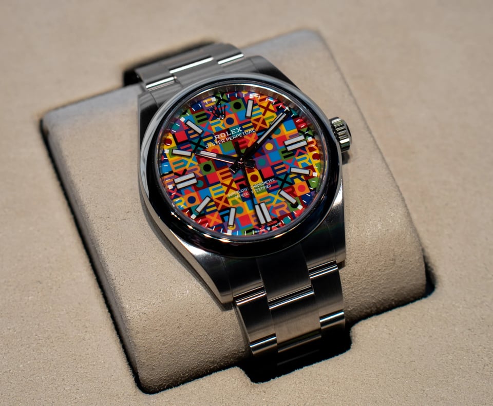 [Superclone] Rolex Oyster Perpetual 41mm Multicoloured Dial Oyster 134300 view 2