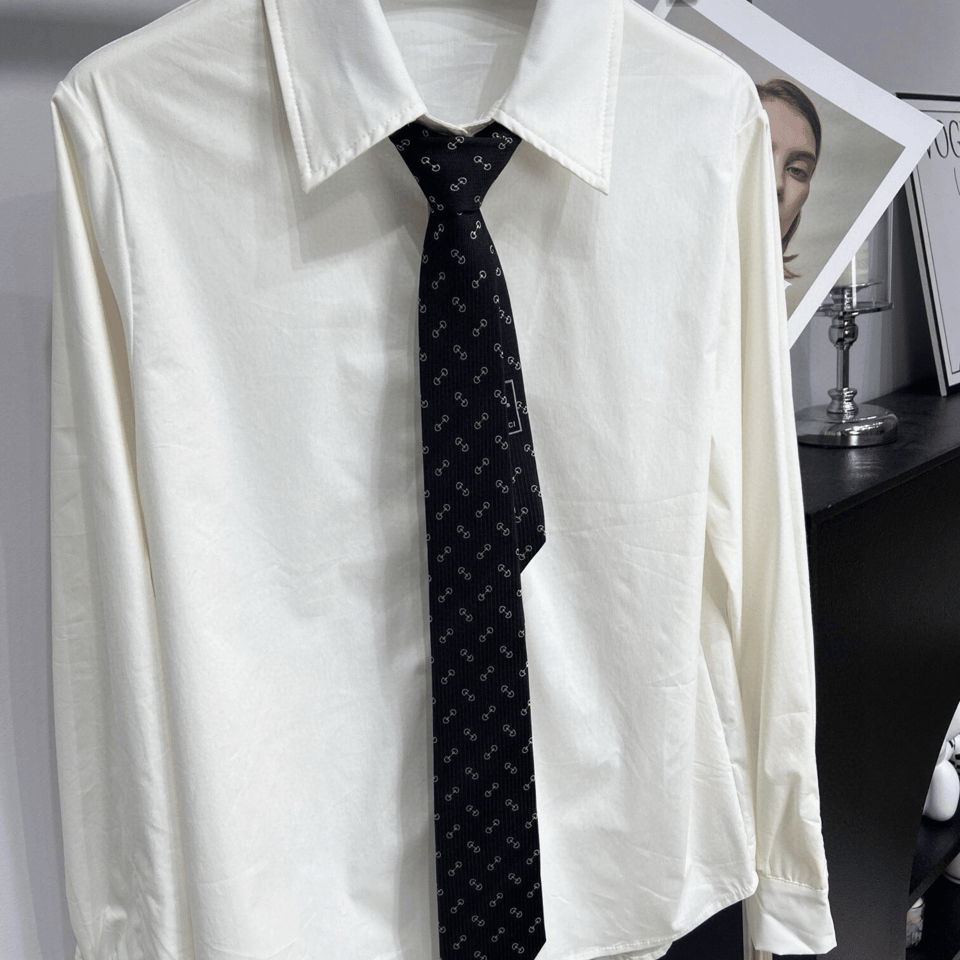 Gucci Horsebit Pattern Silk Tie For Men view 6