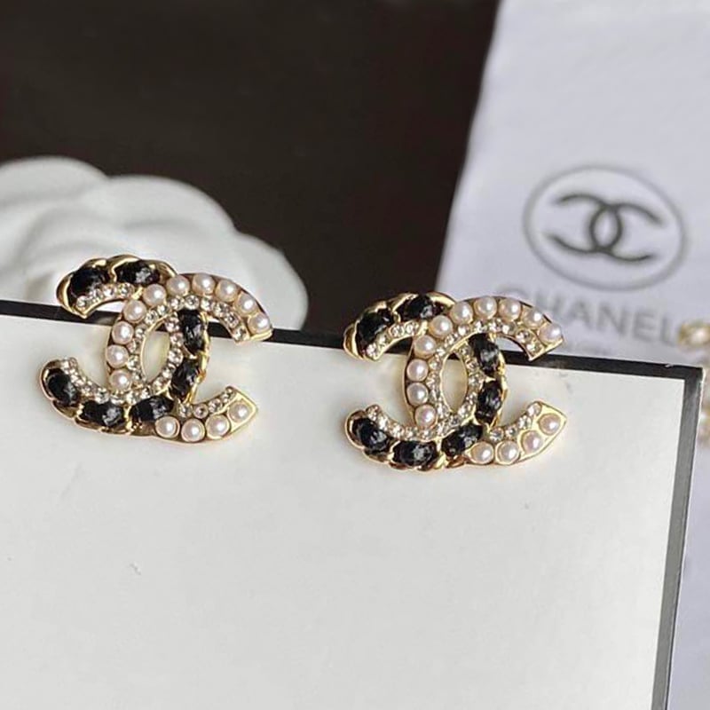 Chanel Cc Earrings view 2