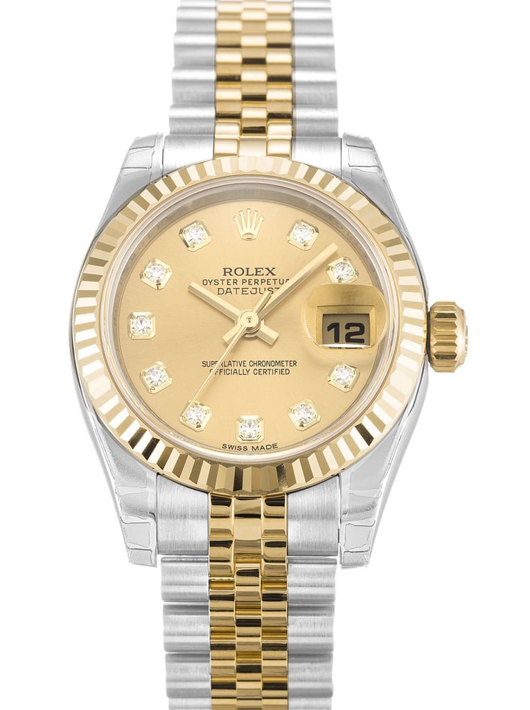 Rolex Lady-Datejust 31mm Champagne Dial 179173-2