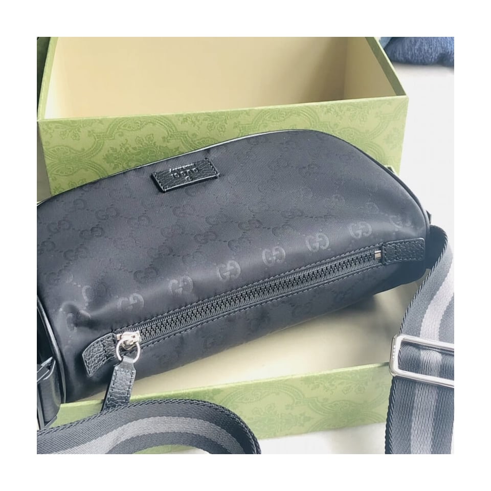Gucci GG Guccissima Nylon Waist Crossbody Bag view 10