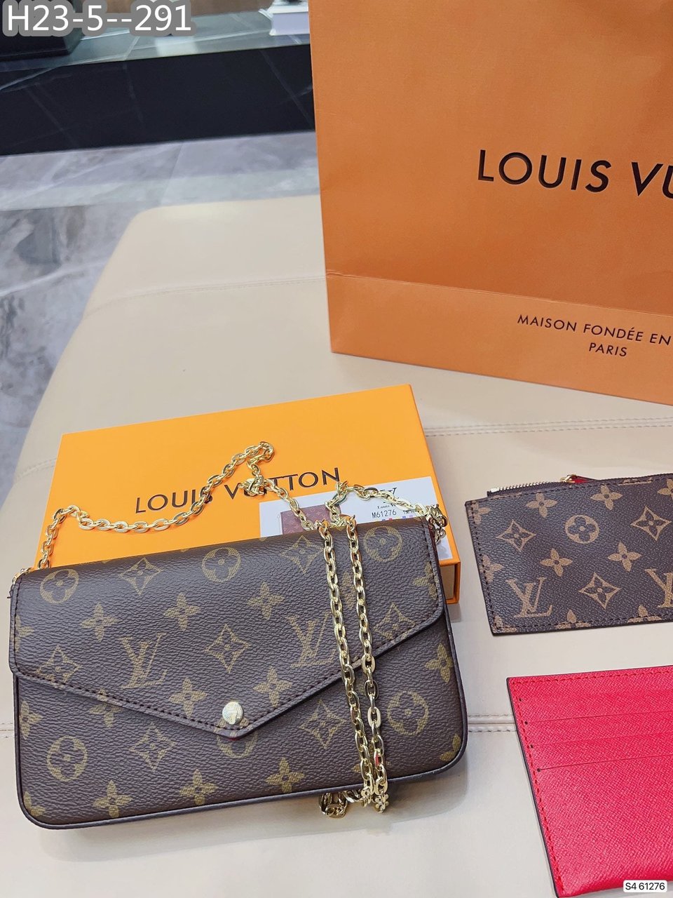 Louis Vuitton Felicie Pochette Bag 21Cm M81896 view 5