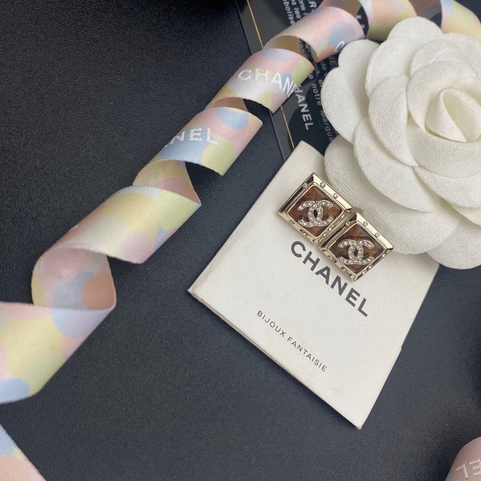 Chanel Cc Earrings view 7