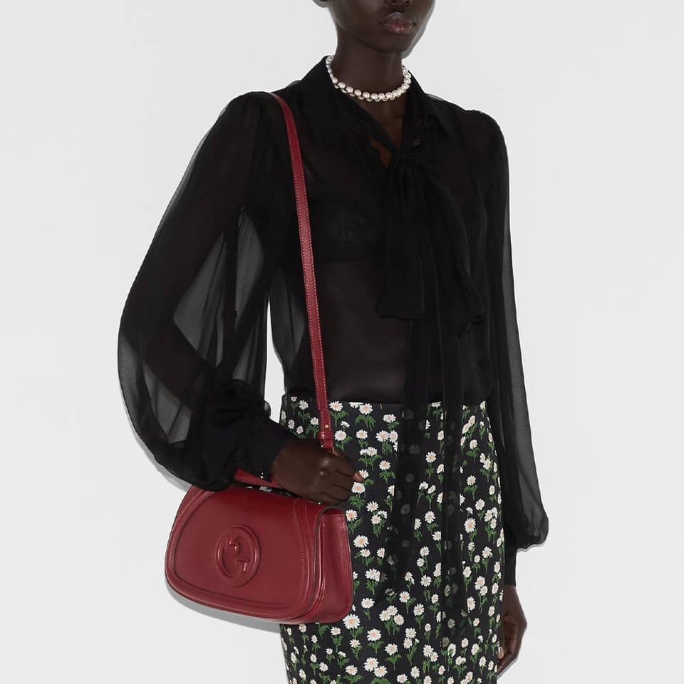 Gucci Blondie Small Leather Top Handle Bag view 4