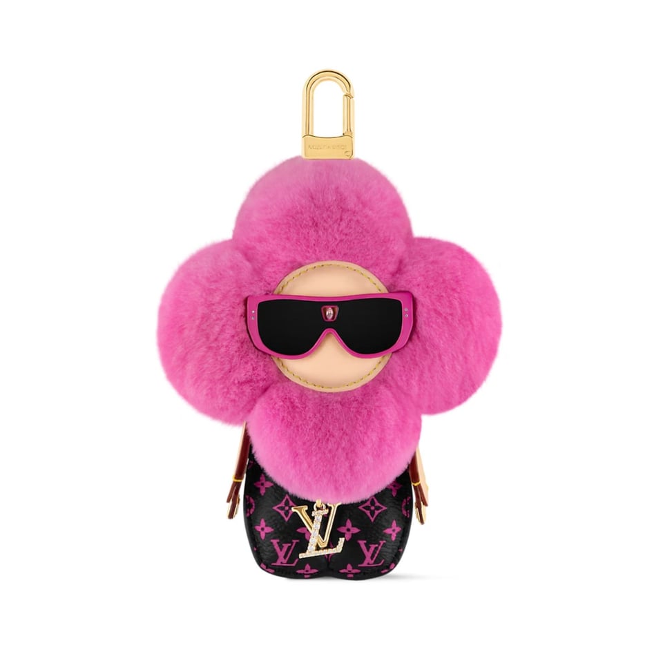 Louis Vuitton Vivienne Fashionista Bag Charm M01743 Pink 18cm/7.1in