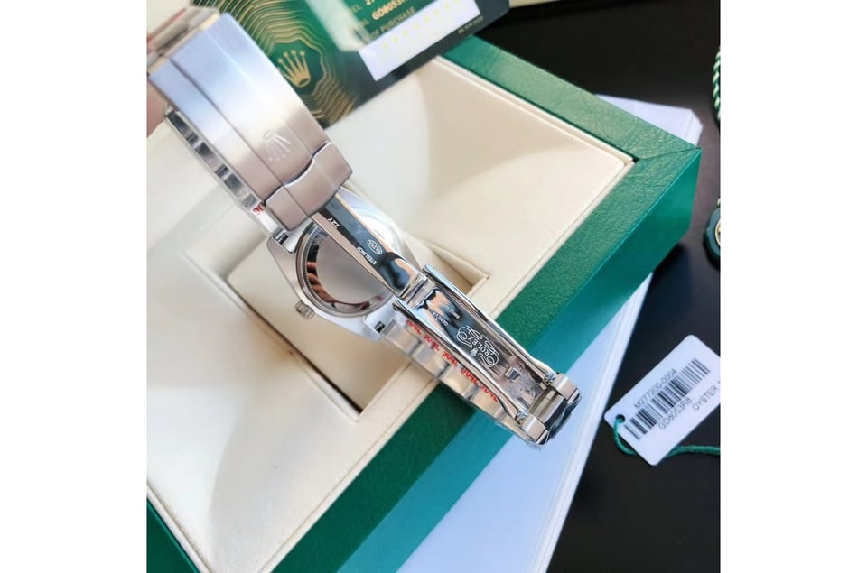 Rolex Oyster Perpetual 31/41mm SS/SS Black/Stk view 5