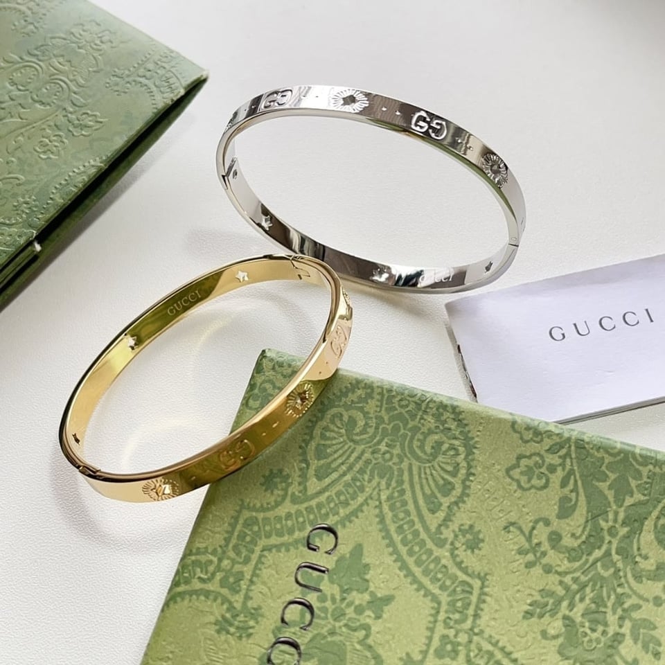 Gucci Gg Bracelet Gold 6Mm view 10