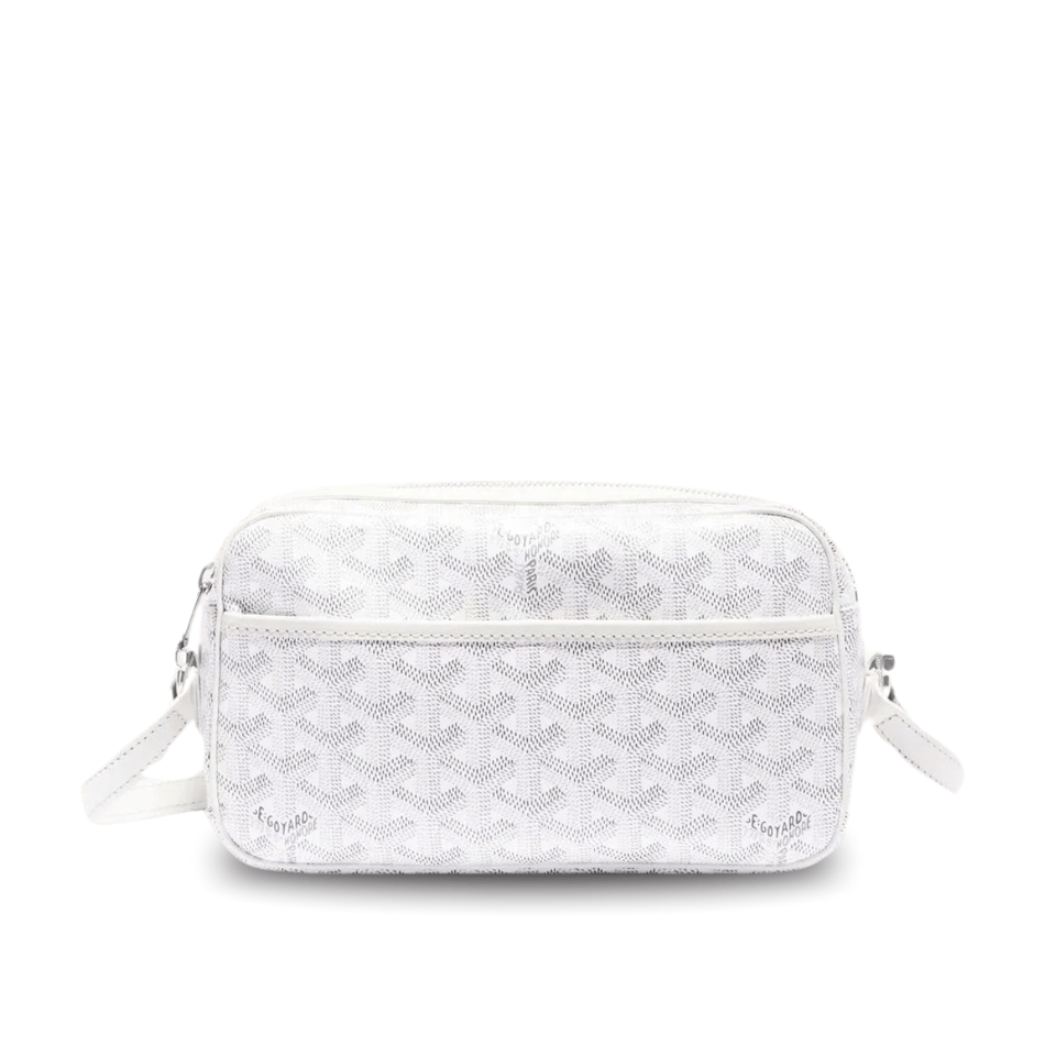 Goyard Cap-Vert Pm Bag 23X8X14Cm White Canvas