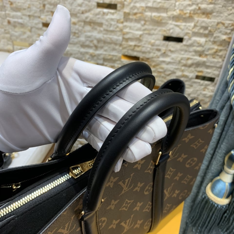 Louis Vuitton Soufflot Mm 36Cm Black view 6