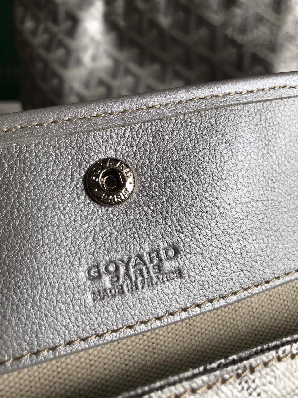 Goyard Hobo Boheme 42Cm Light Grey Canvas view 6