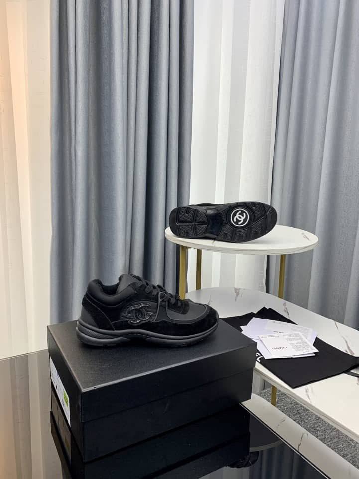 Chanel Cc Black Sneaker view 5