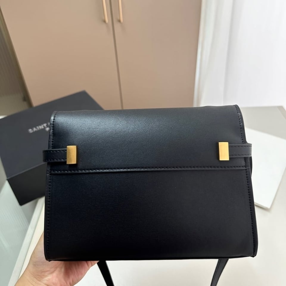 Saint Laurent Manhattan Small In Box Black 24Cm view 6