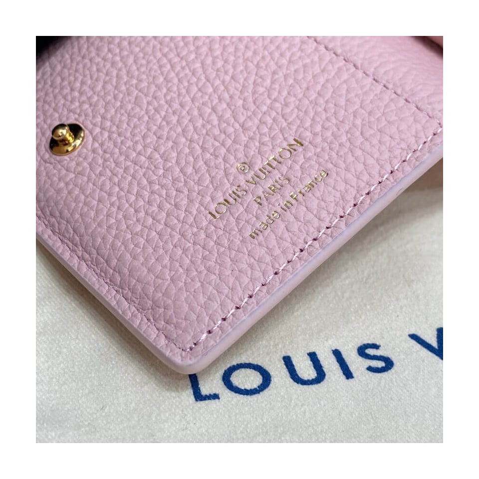 Louis Vuitton Monogram Empreinte Clea Wallet Pink view 9