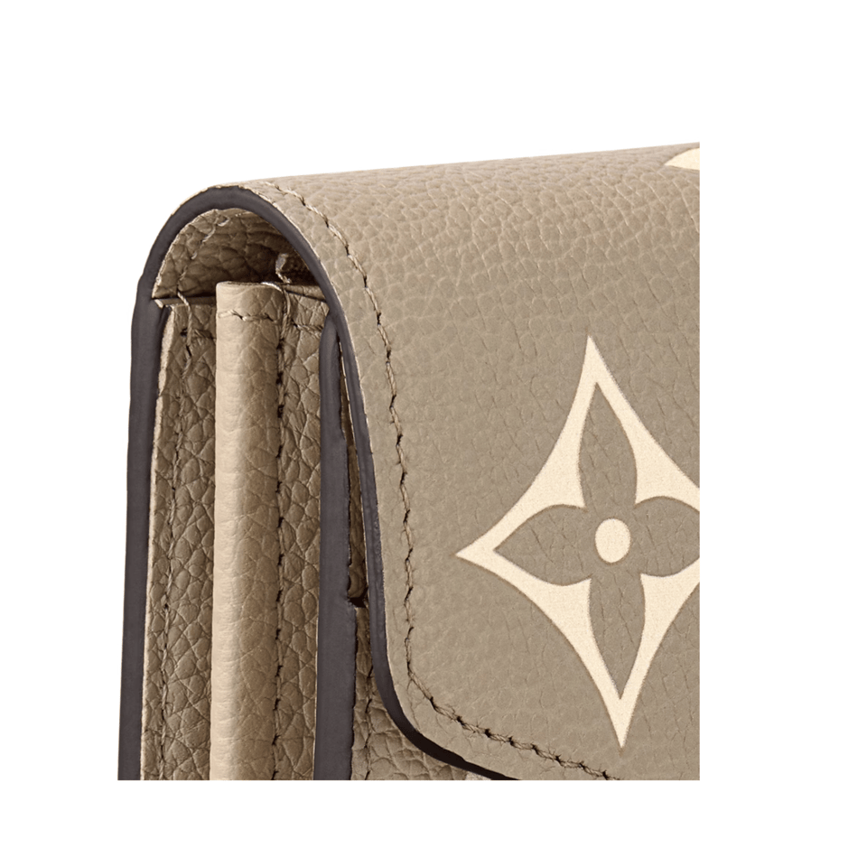 Louis Vuitton Bicolor Monogram Sarah Wallet For Women 19cm M81049 view 3