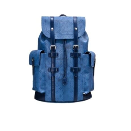 Louis Vuitton Christopher Mm Blue 44Cm M22636 view 2