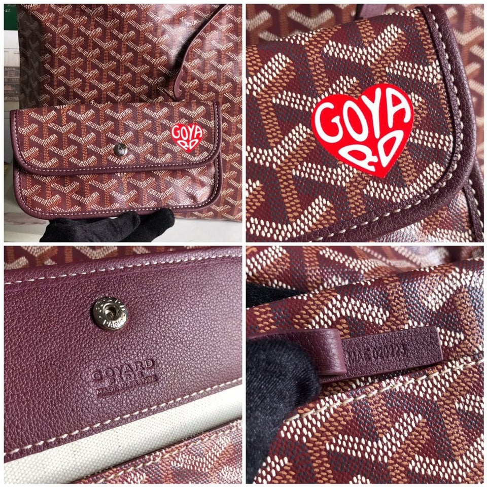 Goyard Hobo Boheme 42Cm Red Canvas view 10