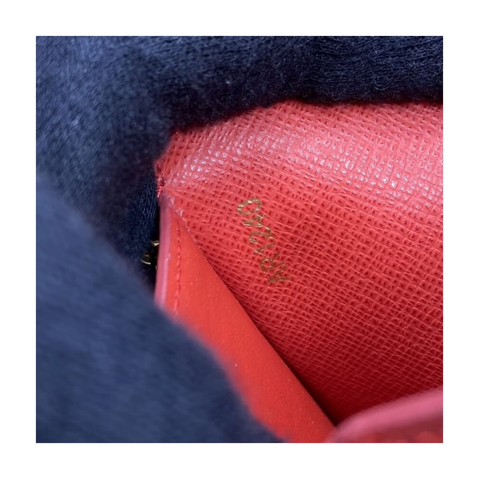 Louis Vuitton Monogram Canvas Victorine Wallet Red view 10