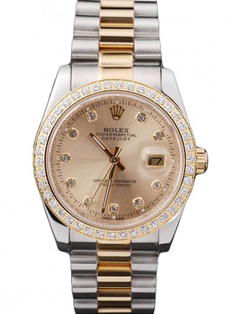 Rolex Datejust 36mm Gold Dial SRL40
