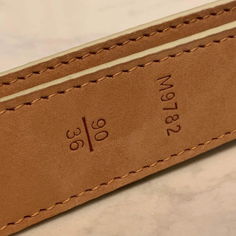 Louis Vuitton Mini Damier Azur Belt 25mm M9782X view 8