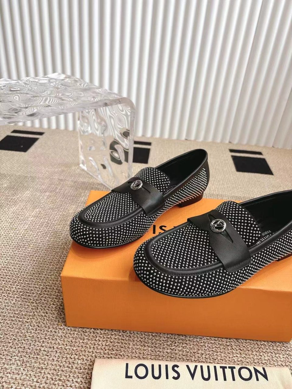 Louis Vuitton Soho Flat Loafer Black view 6