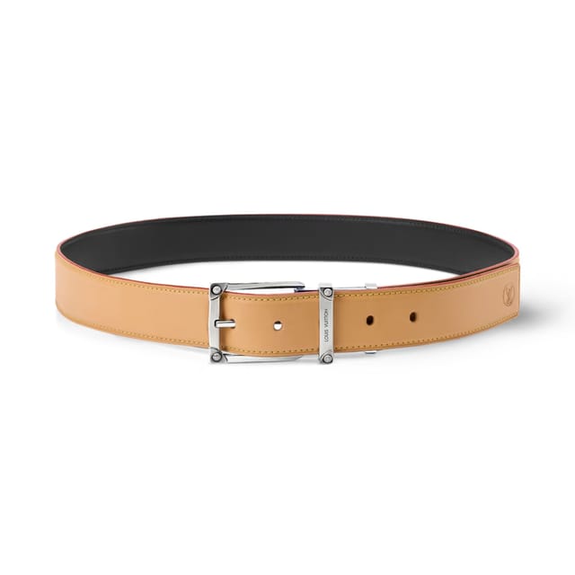 Lv Corner Pin Trunk 35mm Reversible Belt M4673U