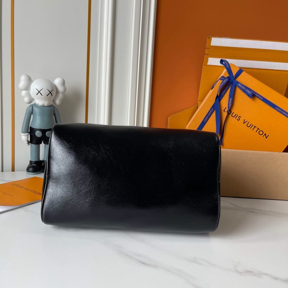 Louis Vuitton Speedy Soft 30 Bag Black LV Vibe M29419 view 6