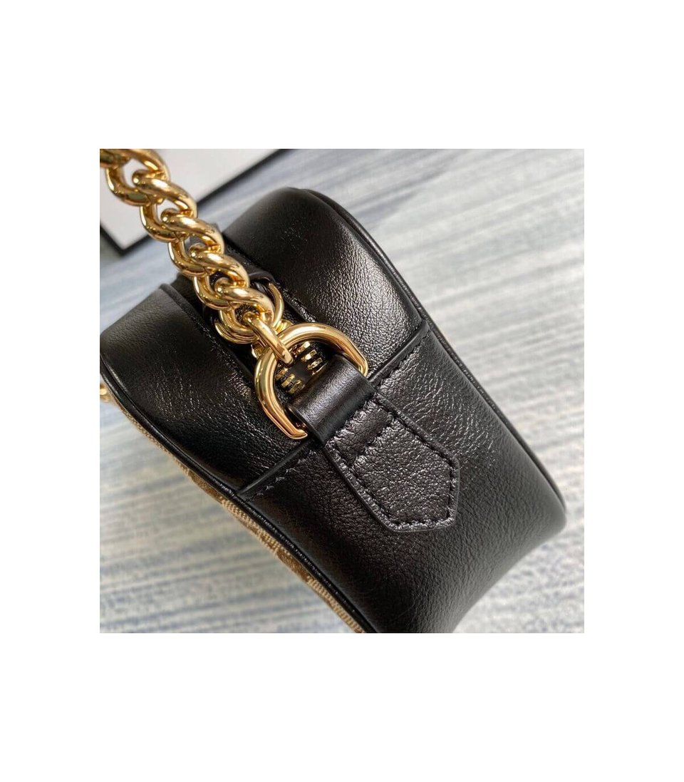 Gucci GG Canvas Matelasse Mini Bag Black view 9
