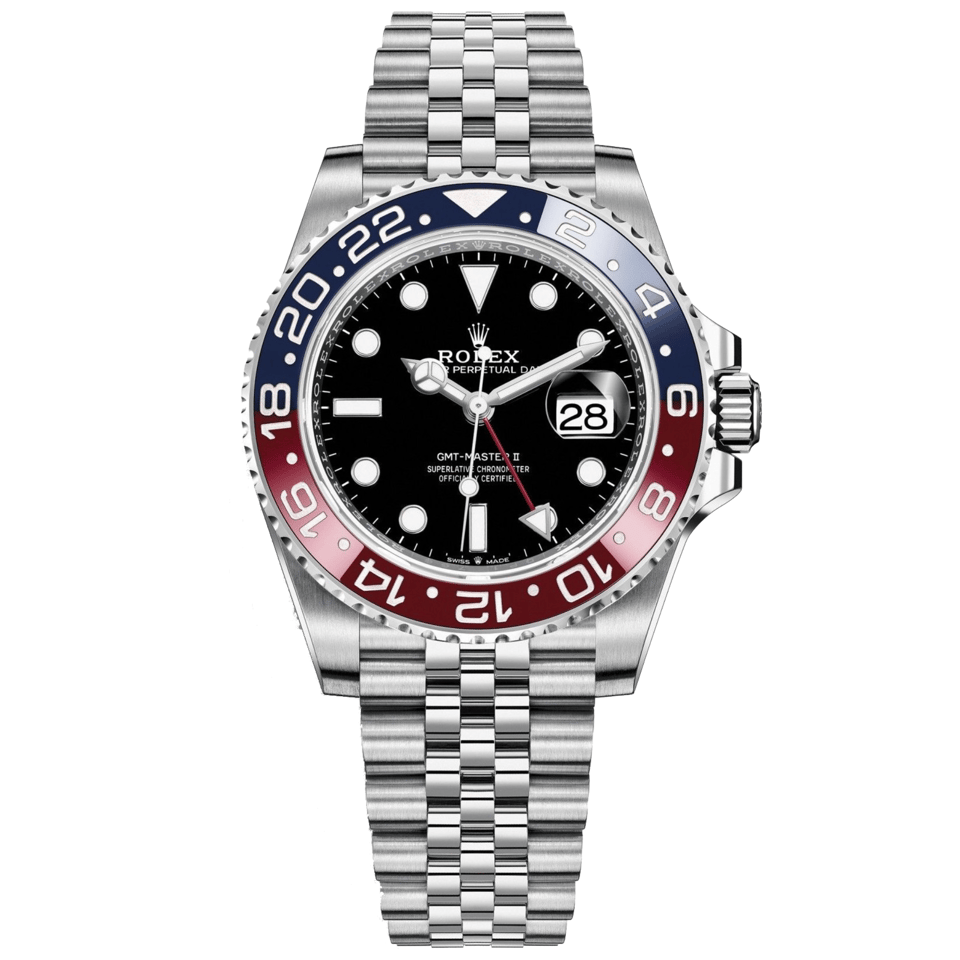 Rolex GMT-Master II 40mm 126710BLRO “Pepsi” Jubilee view 2