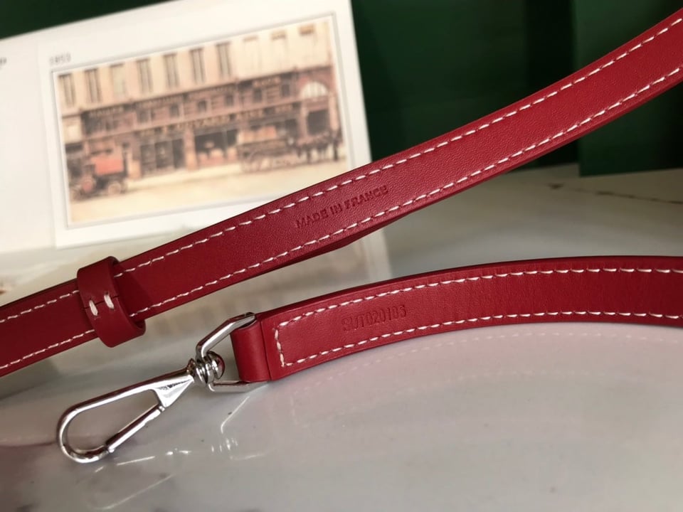 Goyard Muse Vanity Case 20 Cm Classic Red Goyardine Canvas view 7