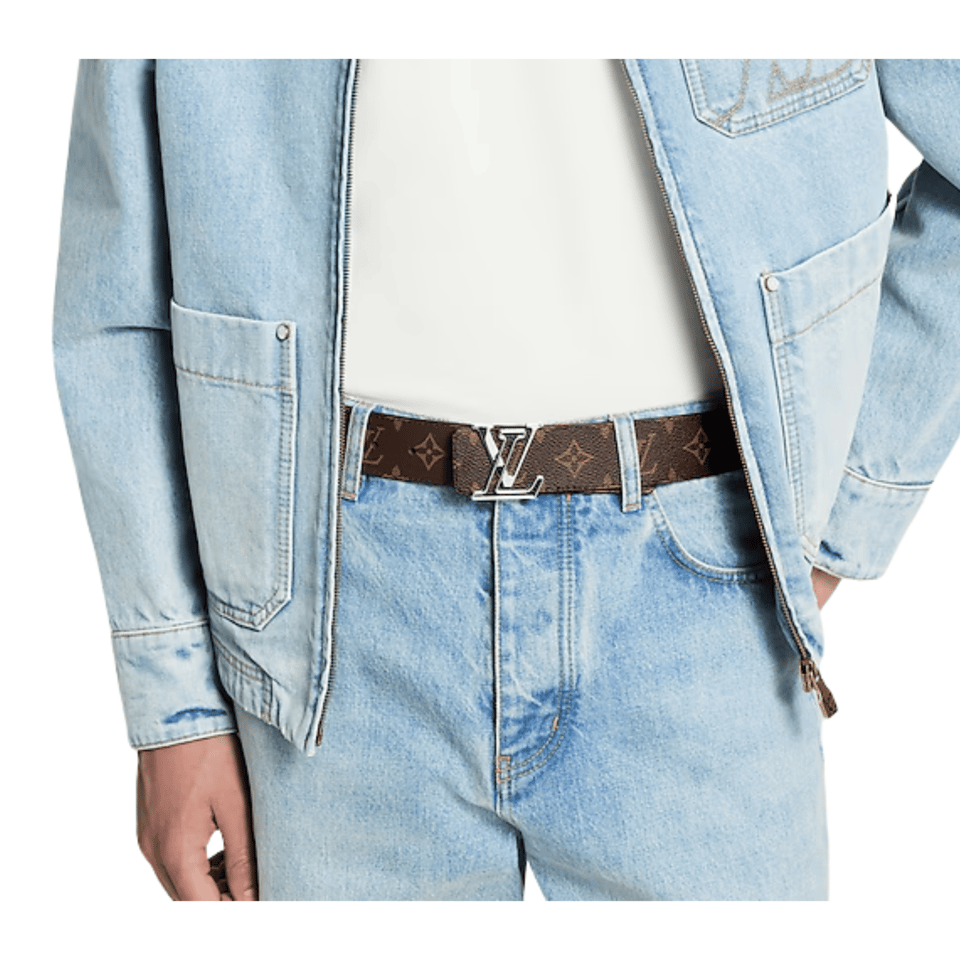 Louis Vuitton LV Line 40mm Reversible Men Belt M0635U view 6