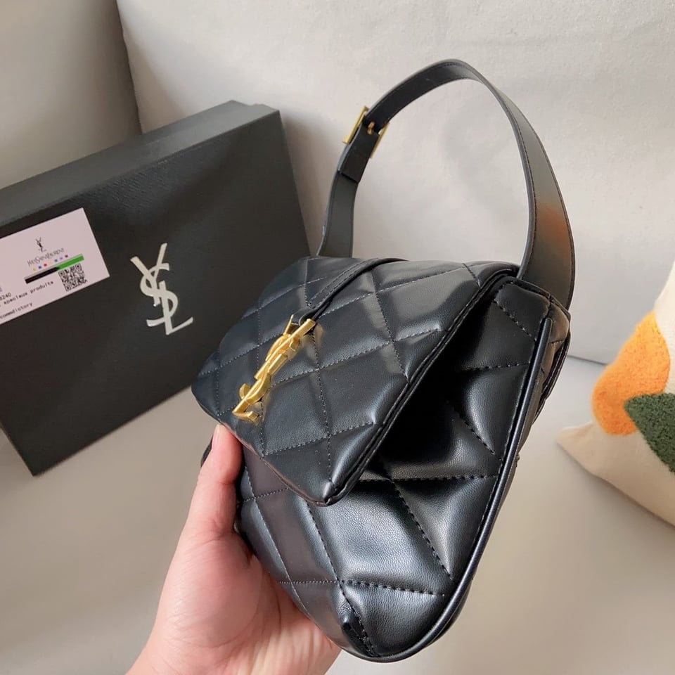 Saint Laurent Le 57 Hobo Bag In Quilted view 6