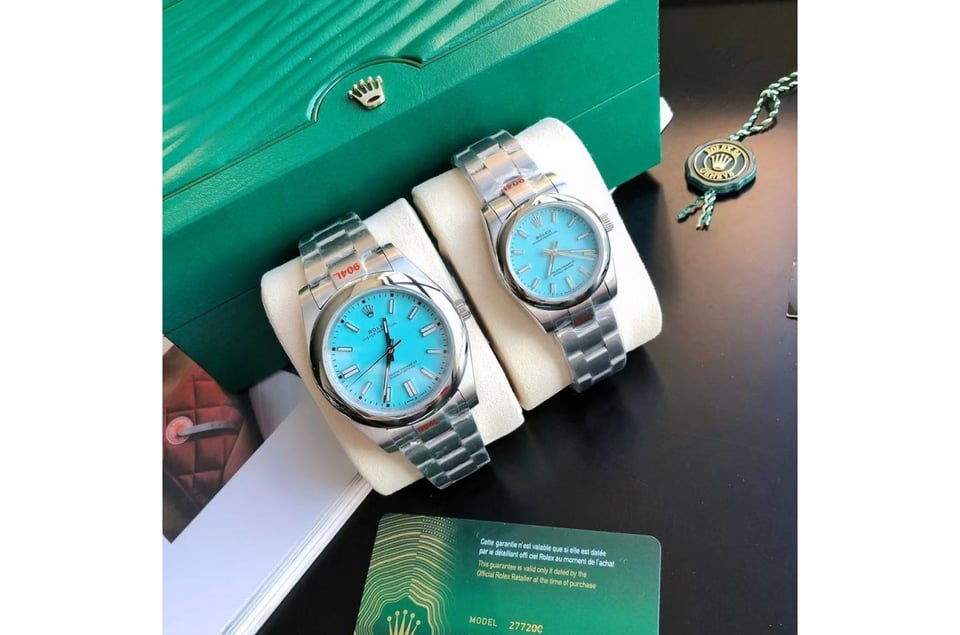 Rolex Oyster Perpetual 31/41mm SS/SS Blue/Stk