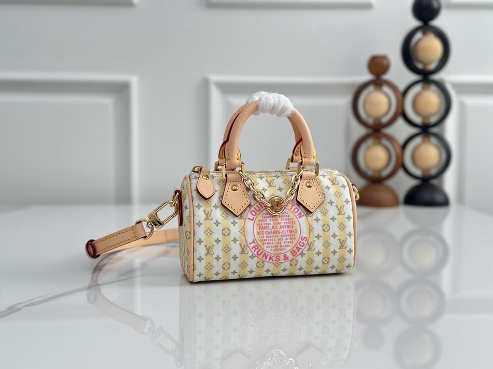 Louis Vuitton Nano Speedy Bag Banana Yellow 16cm M29030 view 2
