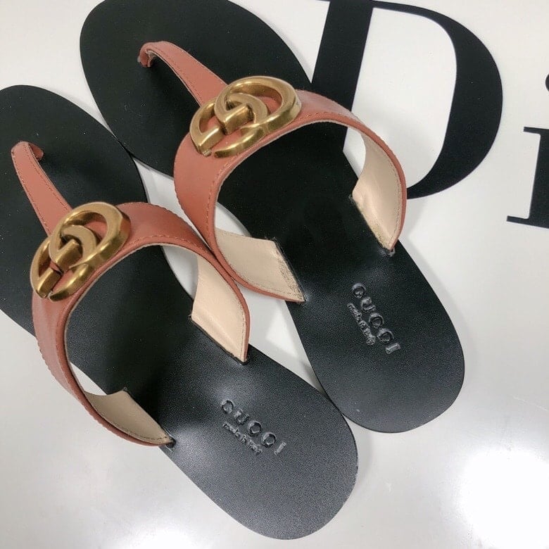 Gucci Double G Thong Leather view 7