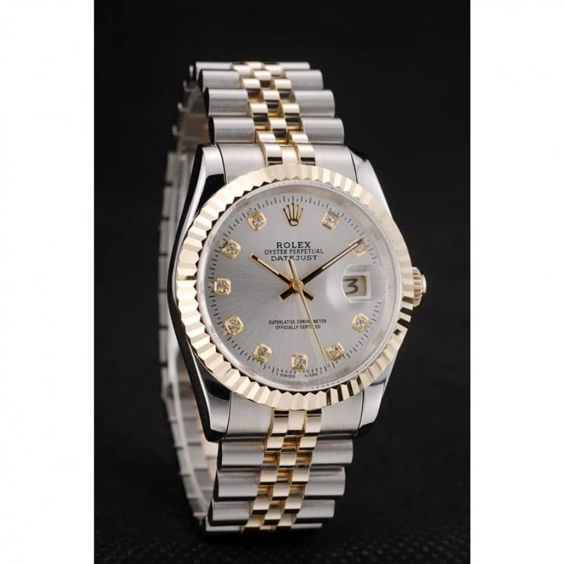 Rolex Datejust 36mm White Dial SRL10 view 7
