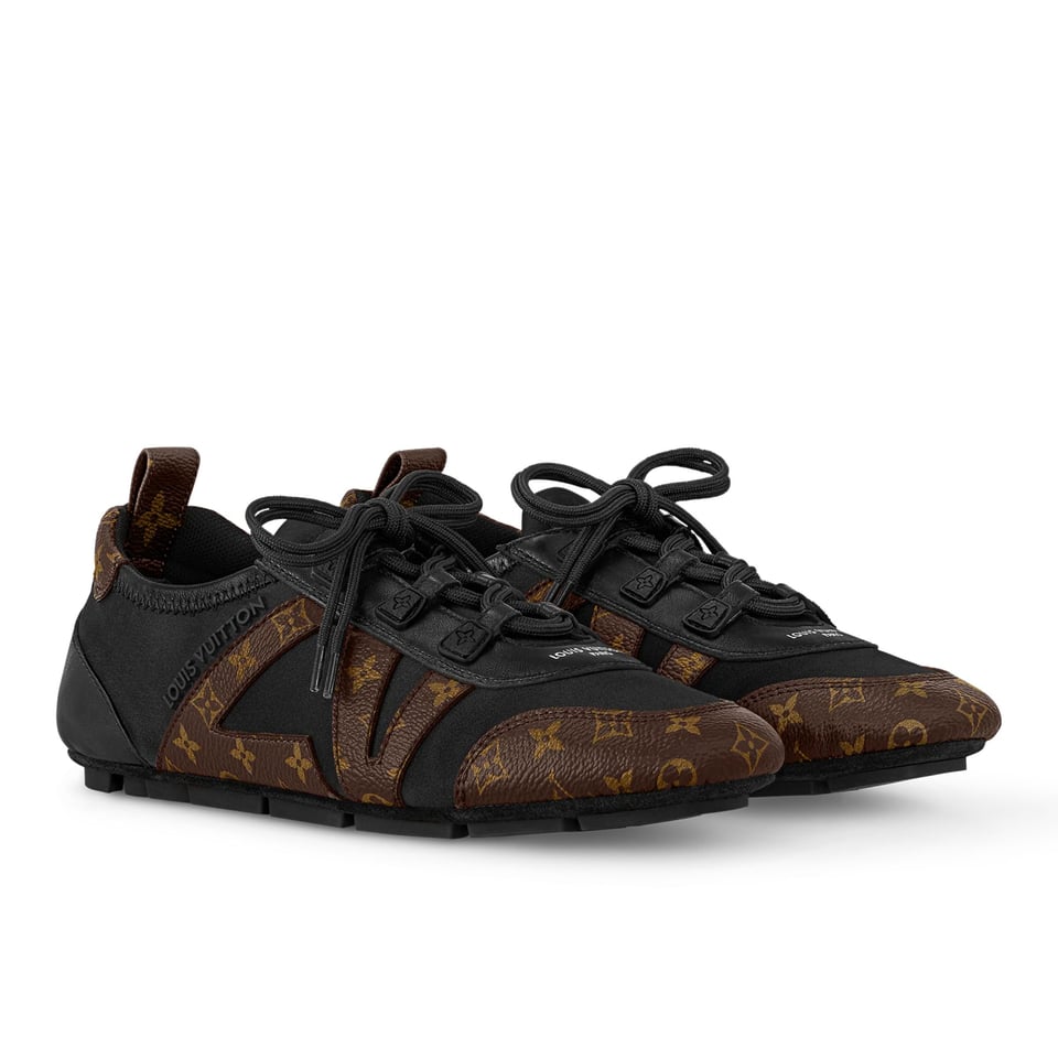Louis Vuitton Sneakerina Monogram Canvas Brown – Ballet- Women’s Hybrid Sneakers view 2