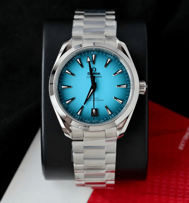 Omega Seamaster Aqua Terra Watch 41mm Turquoise Dial